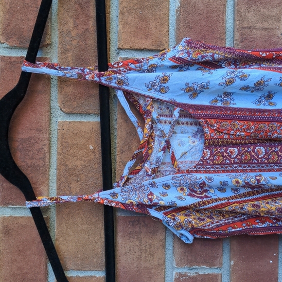 Xhilaration sleeveless Floral Maxi Dress Small - Picture 4 of 4